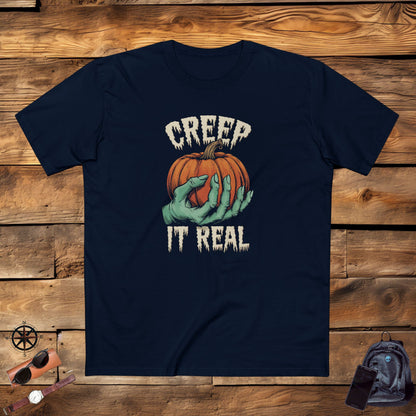 Men's T-Shirt, Men's Tee, Men's Halloween, Men's Funny gift - Creep it real!