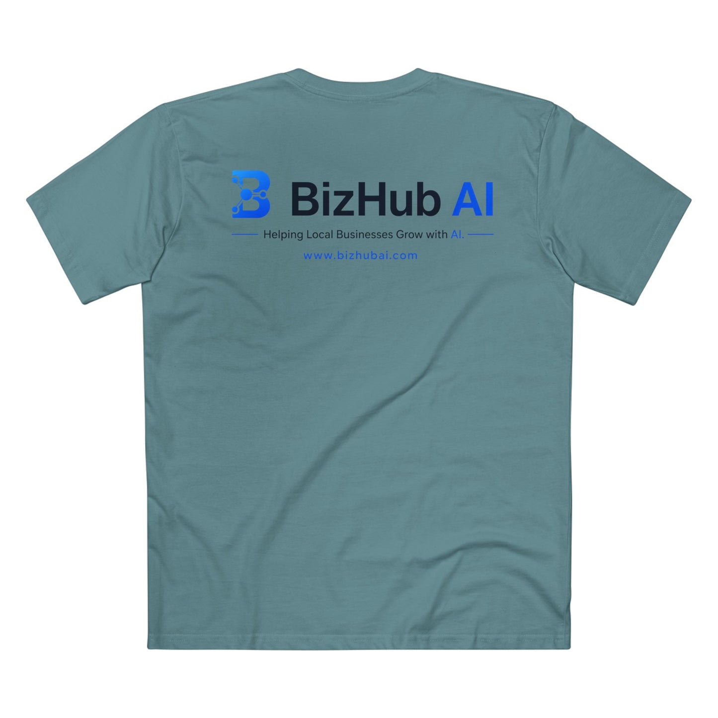 bizhub ai logo t‑shirt — tech company branded tee