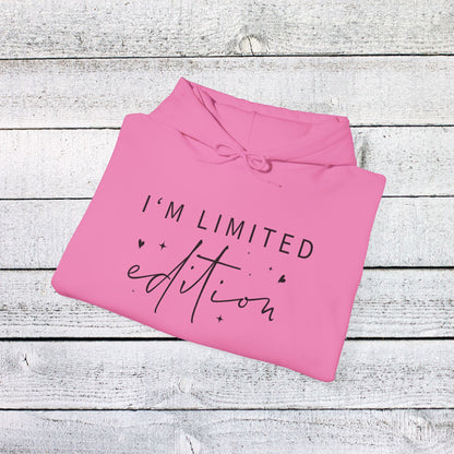 Unisex Heavy Blend™ Hooded Sweatshirt - I’m Limited Edition - Unique Confidence Quote