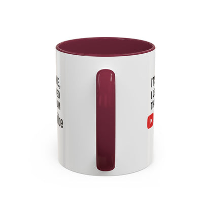 Unique Colorful Mug - Perfect for YouTube Lovers