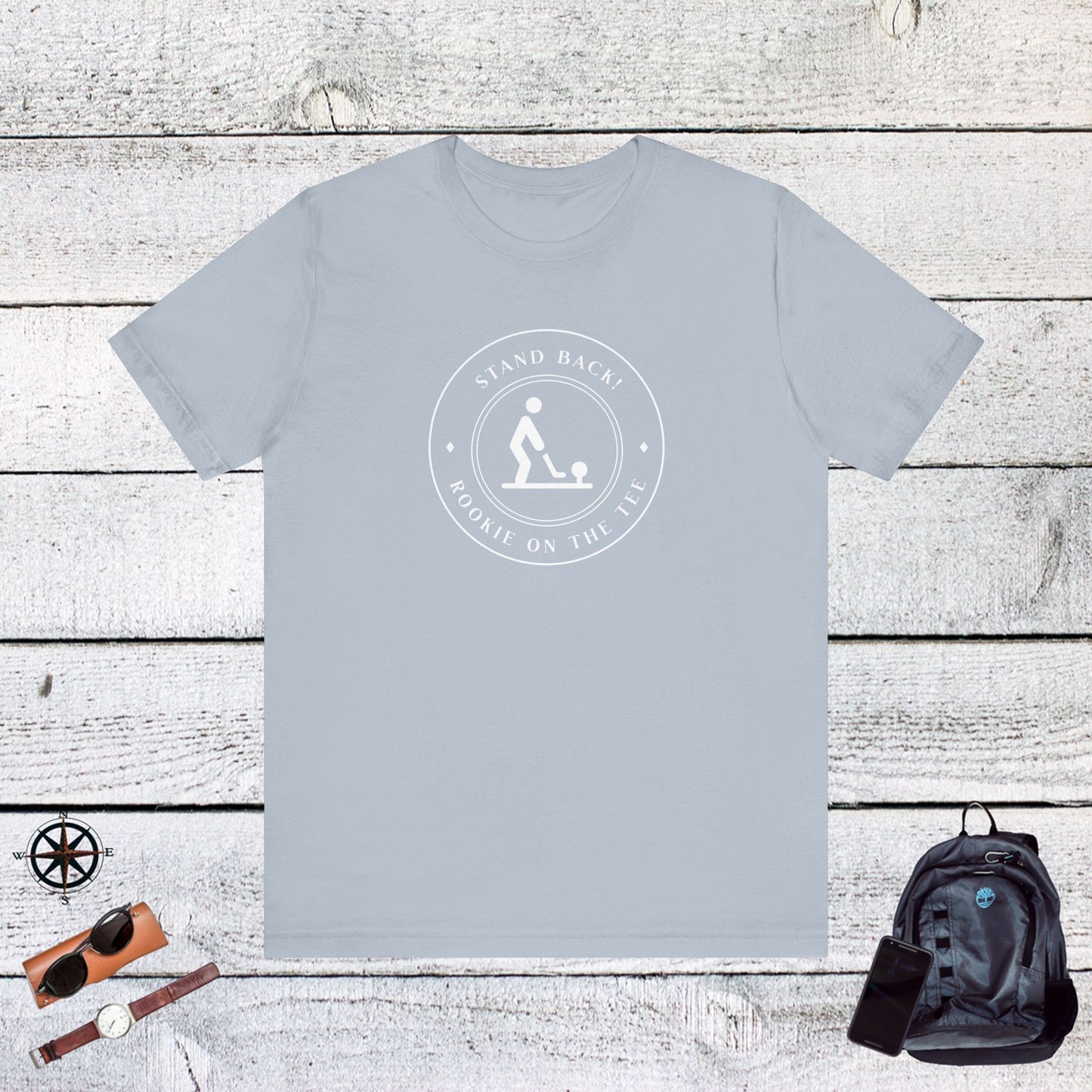 copy of unisex t-shirt - rookie on the tee