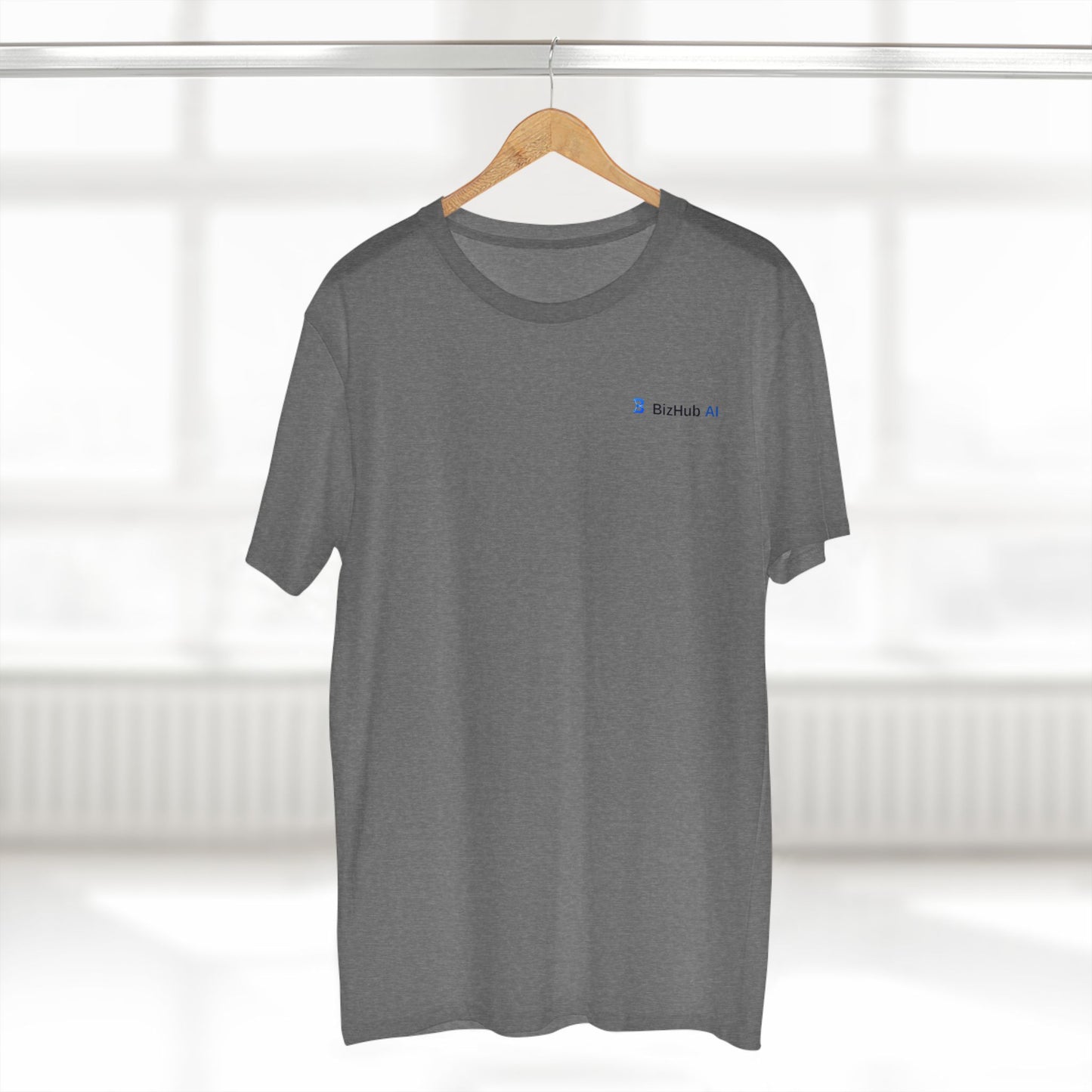 bizhub ai logo t‑shirt — tech company branded tee