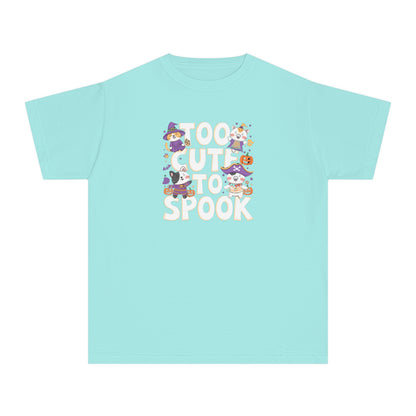 Youth T-Shirt, Youth Halloween T-Shirt, Too Cute to Spook!