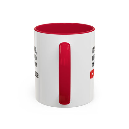 Unique Colorful Mug - Perfect for YouTube Lovers
