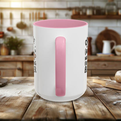 Colorful Mugs (11oz, 15oz) - Coffee and Dogs Make Everything better | Funny Dog Lover Gift | Cute Pet Quote Design