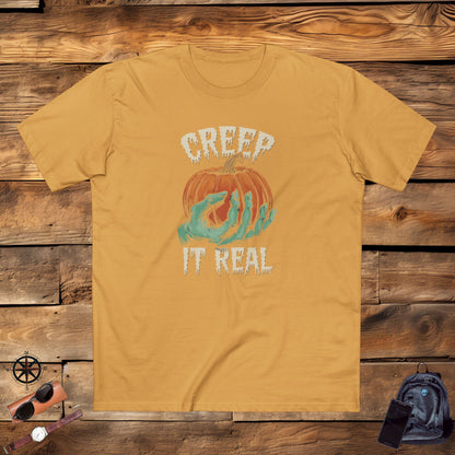 Men's T-Shirt, Men's Tee, Men's Halloween, Men's Funny gift - Creep it real!