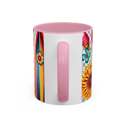 Colorful Summer Vibes Mug | Vibrant Design for Your Morning Coffee