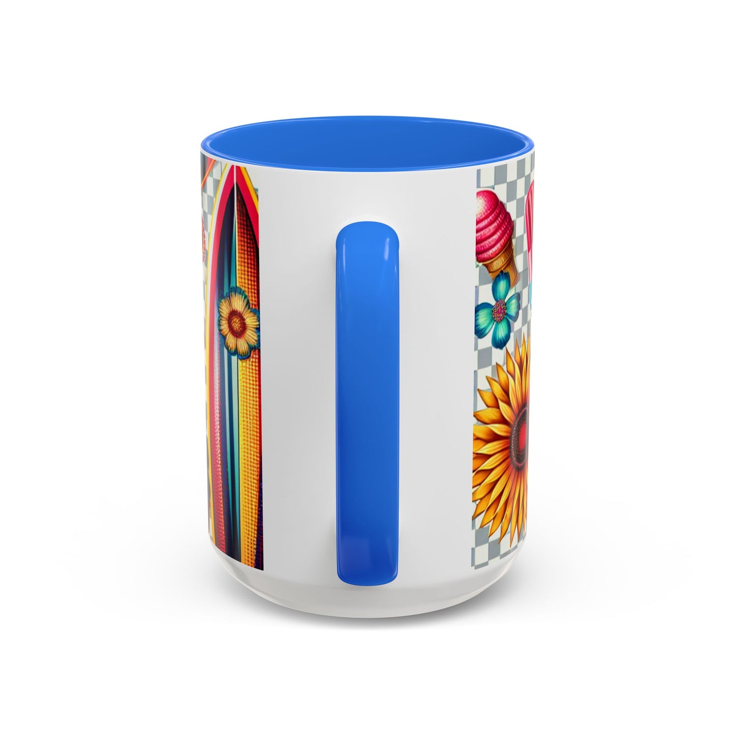 colorful summer vibes mug | vibrant design for your morning coffee