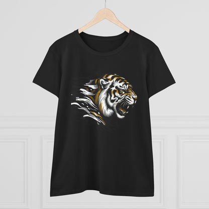 Fierce Tiger Graphic Cotton Tee