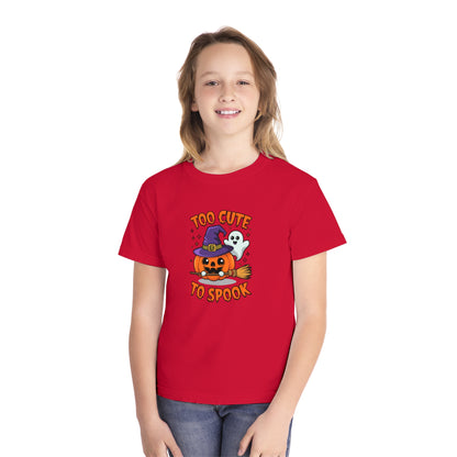 Youth T-Shirt, Youth Halloween T-Shirt, Too Cute to Spook!