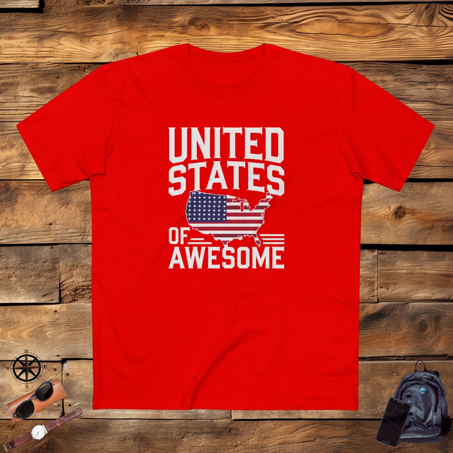 men's t-shirt, men's tee, funny gift, election, united states of awesome