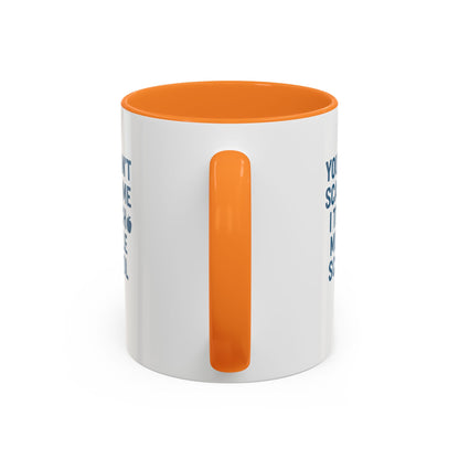 Funny Middle School Teacher Mug - You Can't Scare Me. Teachers with Attitude.