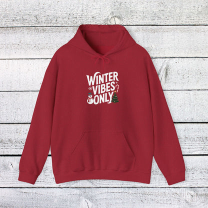 Men's and Women's Christmas Sweatshirt.. Winter Vibes. Unisex Christmas Sweatshirt.