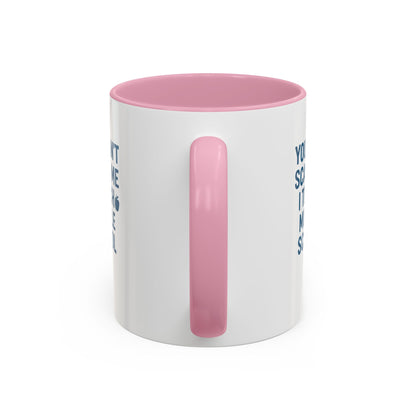 Funny Middle School Teacher Mug - You Can't Scare Me. Teachers with Attitude.
