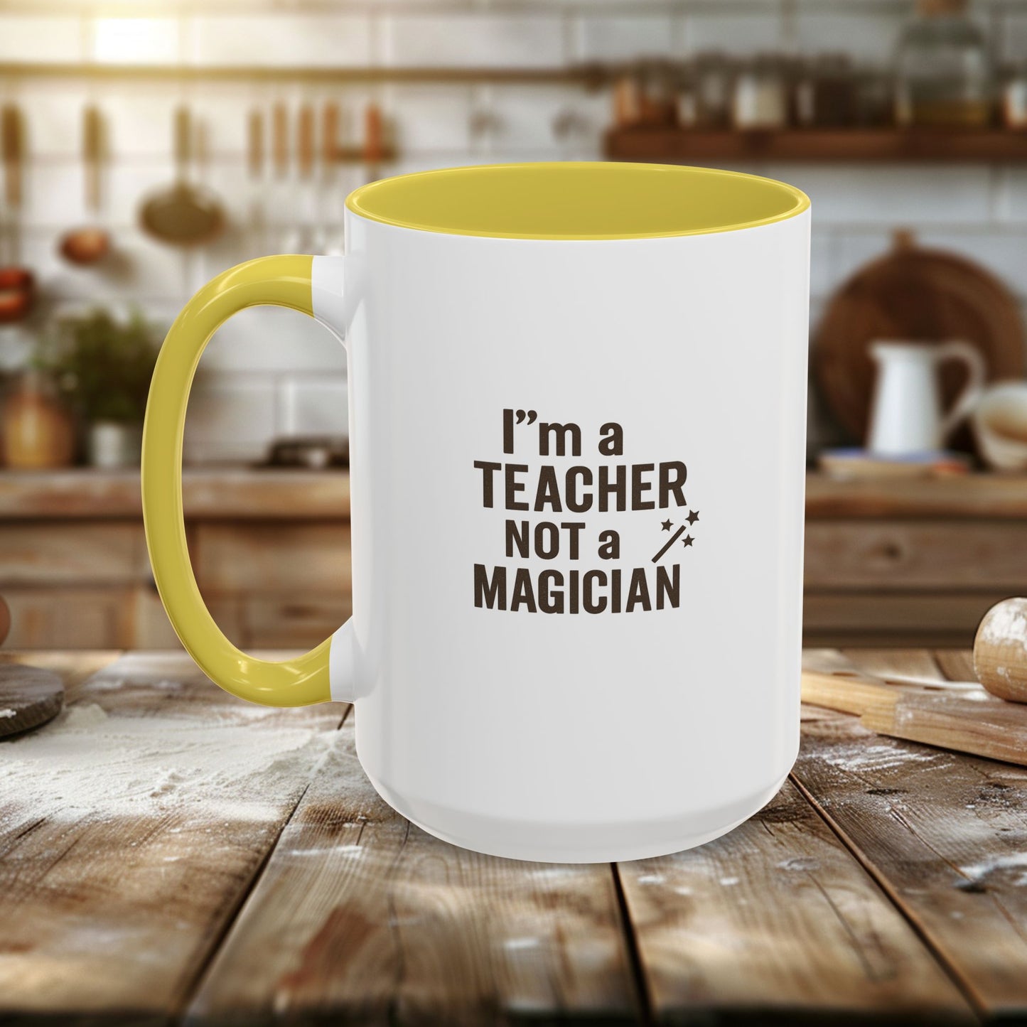 colorful teacher mug - perfect gift for educators. teachers with attitude.