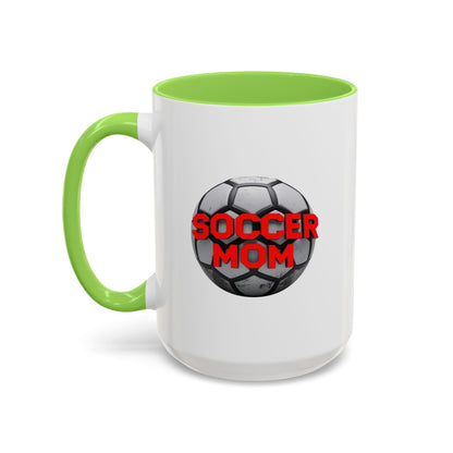 Colorful Soccer Mom Mug - Perfect Gift for Sports Enthusiasts