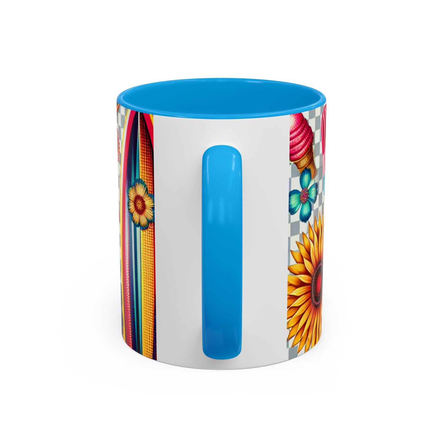 colorful summer vibes mug | vibrant design for your morning coffee