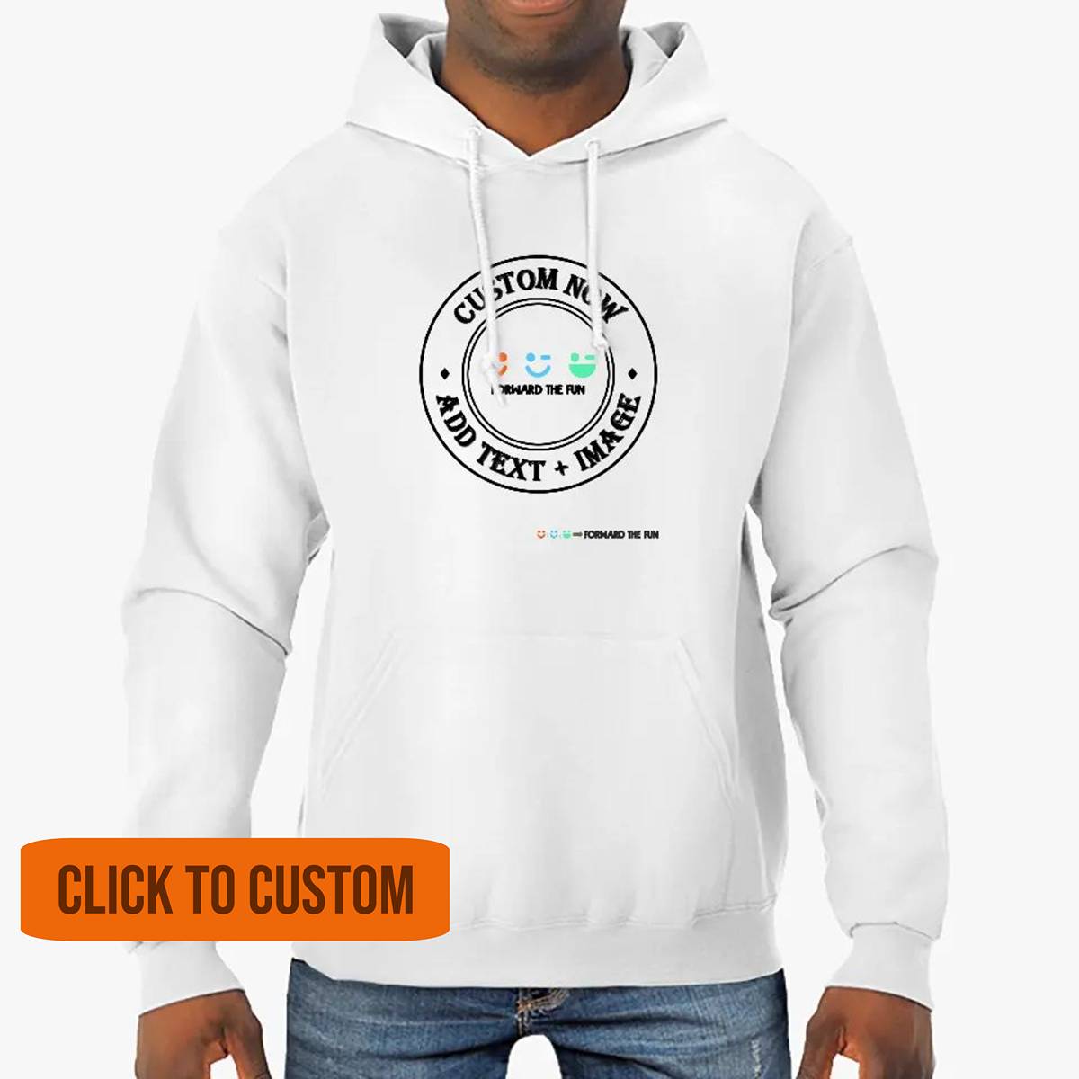 men's nublend® hooded sweatshirt